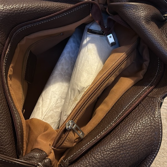 Made in Italy Brown Handbag - Picture 4 of 5